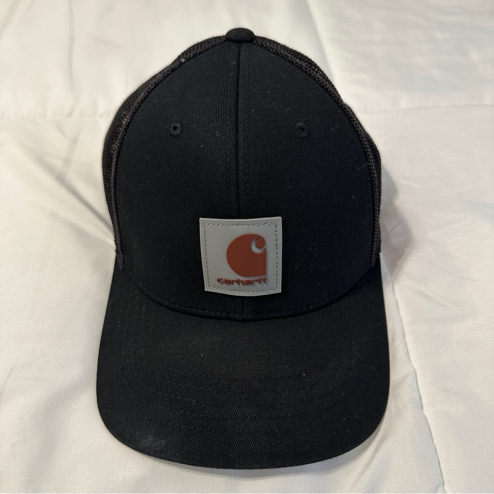 Carhartt Black and Gray Logo Cap